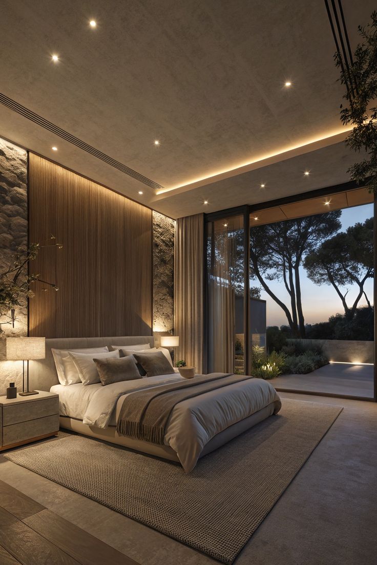 Yalıkavak Private bedroom opening to the garden