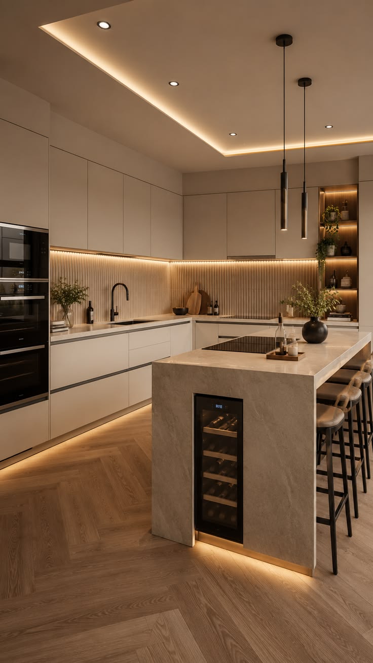 Minimal contemporary kitchen